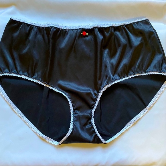 Intimates & Sleepwear Vintage Style Satin Panties Plus Size Full Cut